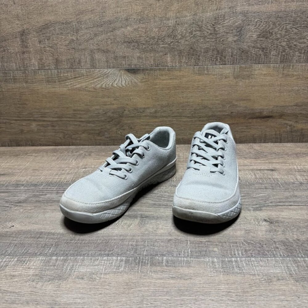 NOBULL Gray Canvas Trainer Athletic Shoes Women's Size 8.5